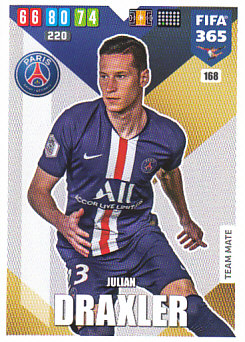 Julian Draxler Paris Saint-Germain 2020 FIFA 365 #168
